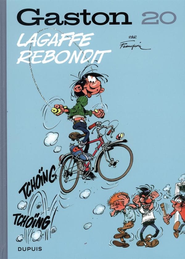 Gaston Lagaffe T20 - Lagaffe rebondit