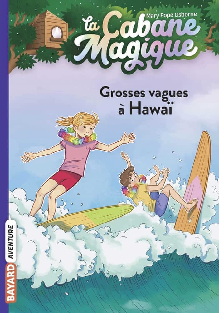 La cabane magique T23 - Grosses vagues à Hawaï