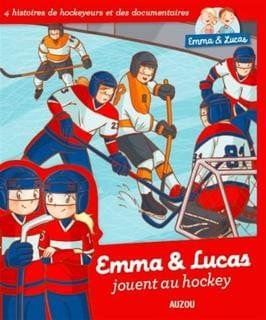 Emma & Lucas - jouent au hockey