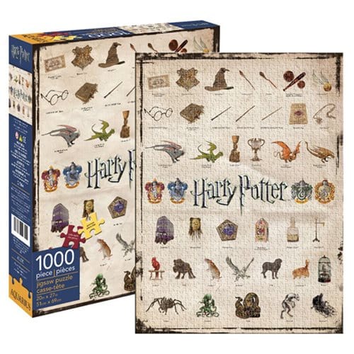 Puzzle - Harry Potter - Icônes - 1000 pièces