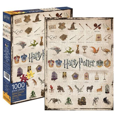 Puzzle - Harry Potter - Icônes - 1000 pièces