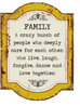 Affiche réversible bilingue - Famille