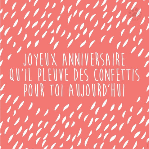 Carte postale - anniversaire - HC21