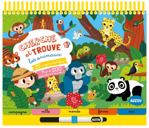 Cherche et trouve - les animaux