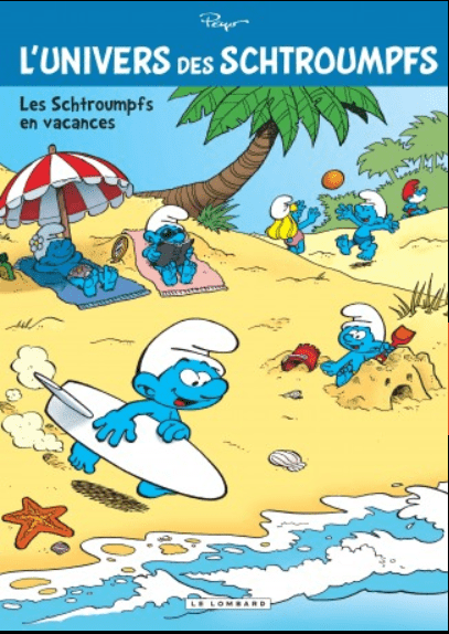 L'univers des schtroumpfs T07 - Les Schtroumpfs en vacances