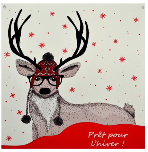 Affiche réversible bilingue - Prêt pour l'hiver