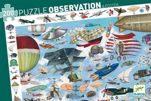 Puzzle observation - Aéro Club - 200 pièces