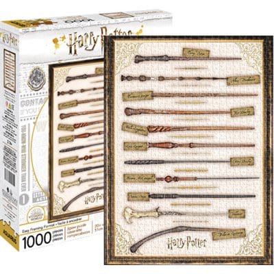 Puzzle - Harry Potter - Baguettes - 1000 pièces