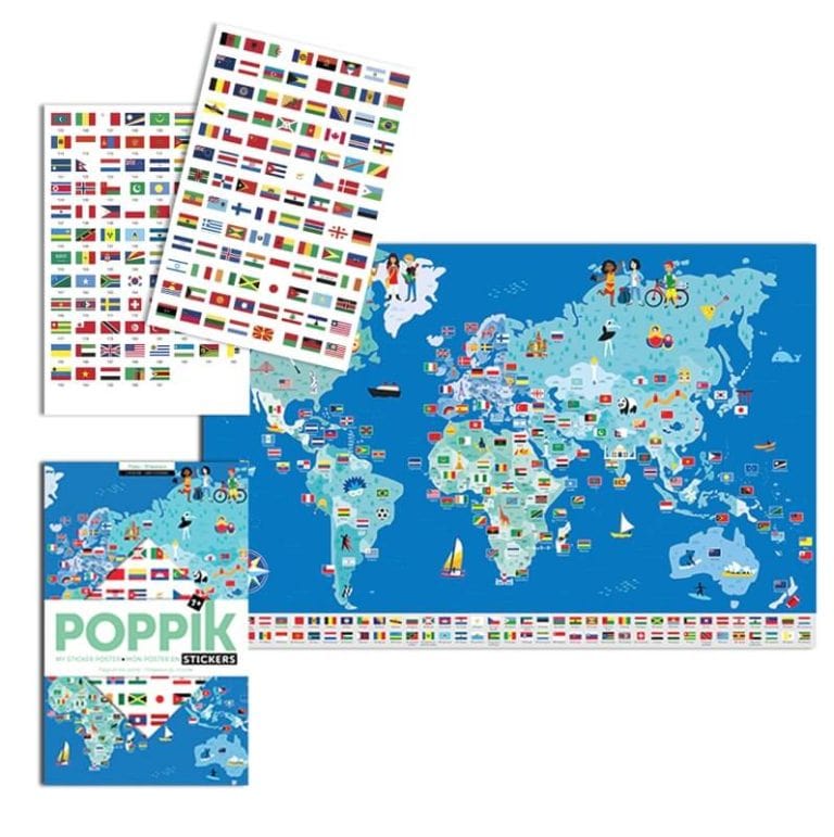 Poppik - Drapeaux du monde – Il était une fois
