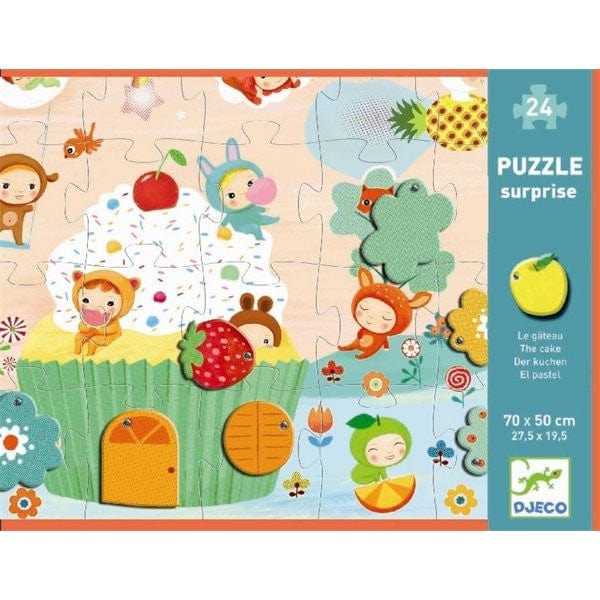 Puzzle Surprise - Le gâteau - 24 pièces