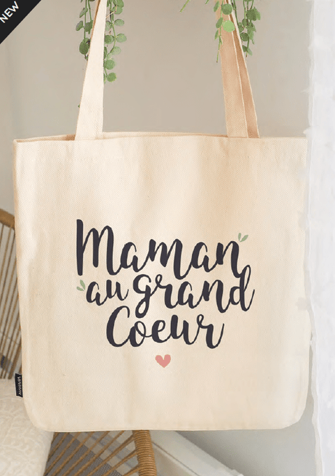 Tote Bag - Maman au grand coeur