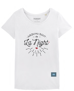 T-shirt  - Femme  - Jusqu'au bout de la night...