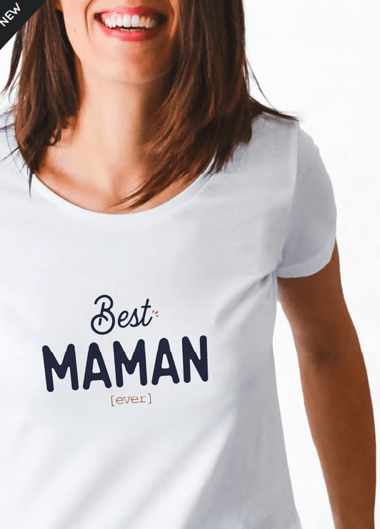T-shirt  - Femme  - Best maman ever...