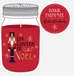 Bougie Pot Mason Noël