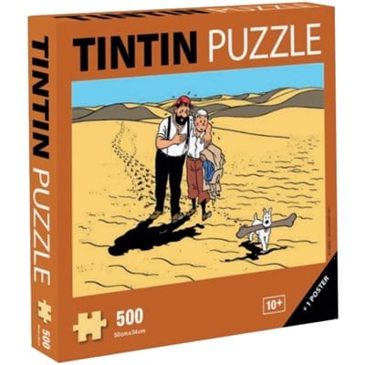 Puzzle - Tintin - Désert - 500 pièces
