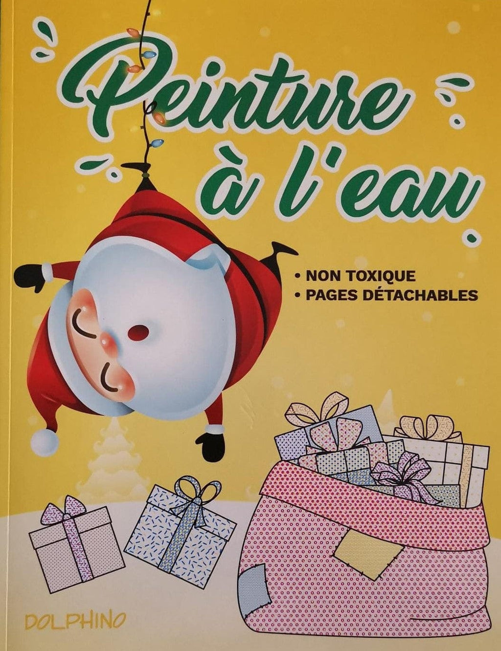 Peinture à l'eau - Père Noël Cadeaux