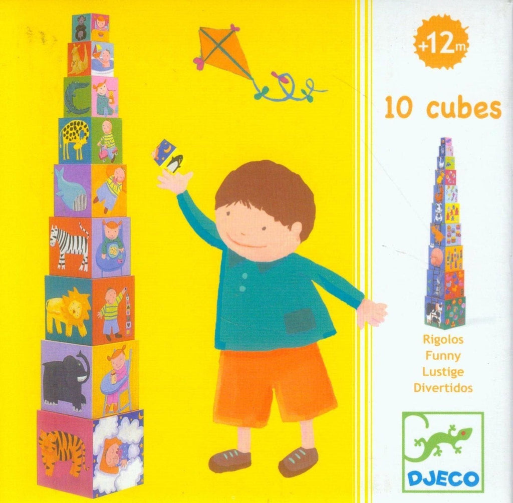 10 cubes rigolos
