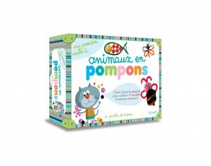 Ma première malle à - animaux en pompons