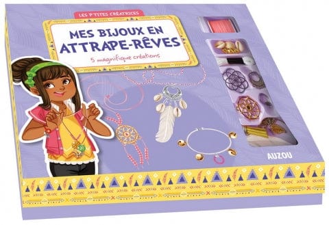 Les p'tites créatrices - Mes bijoux en attrape-rêves
