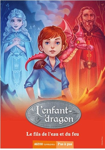 Pas à pas - L'enfant-dragon T03 - Le fils de l'eau et du feu