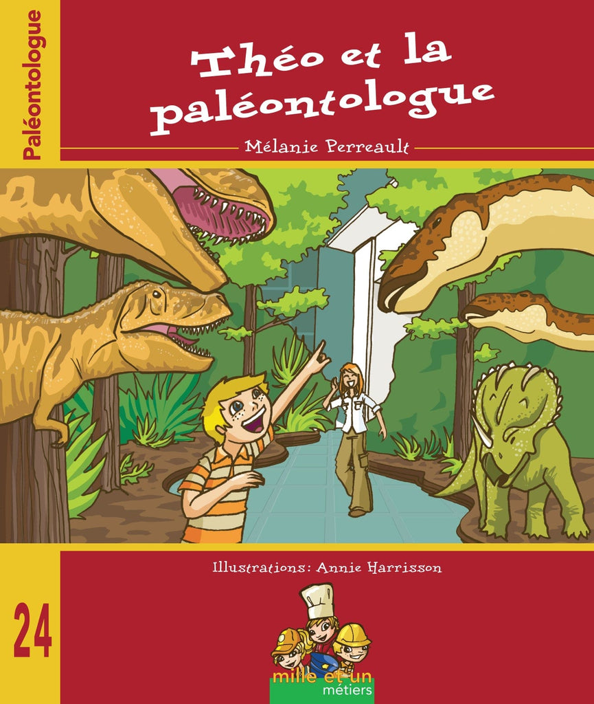Mille et un métiers T24 - Théo et la paléontologue