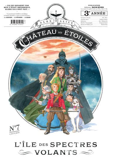 Journal Le Château des étoiles T07 - L'île des spectres volants