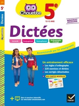 Chouette - Dictées 5e ( 7e année )