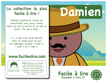 Facile à lire - Ensemble 3 - Livre 27 - Damien