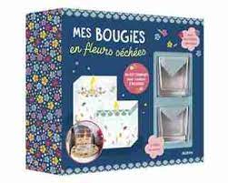 Coffret Mes bougies en fleurs séchées
