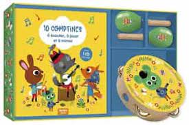 Coffret 10 comptines à écouter, à jouer et à mimer