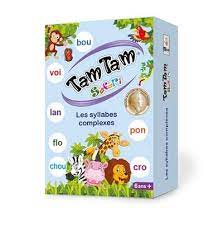 Cartes Tam Tam safari : les syllabes complexes 1ere année