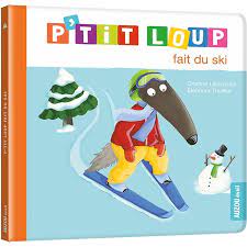 P'tit loup fait du ski