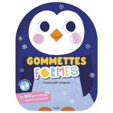 Gommettes Formes :  Coucou petit pingouin
