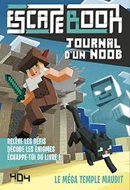 Escape Book - Journal d'un noob : Le méga temple maudit