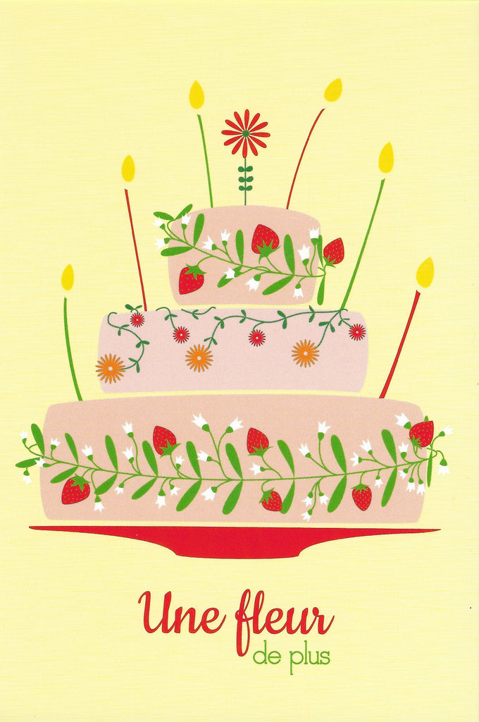 Carte postale - Anniversaire - AD40