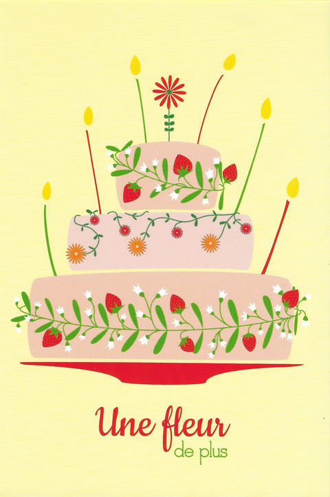 Carte postale - Anniversaire - AD40