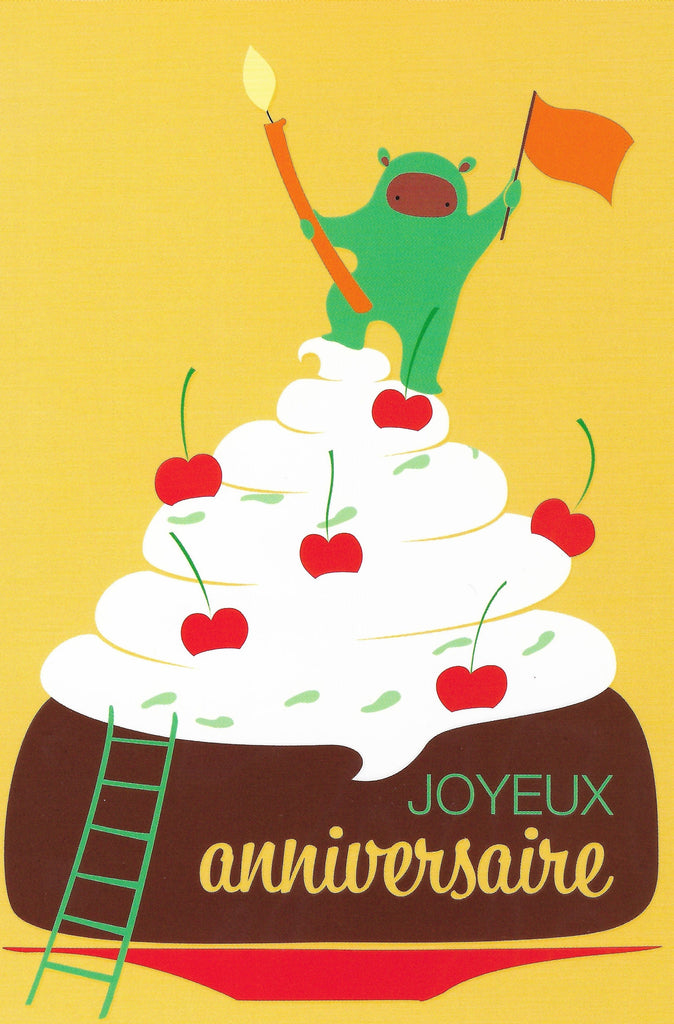 Carte postale - Anniversaire - AD56