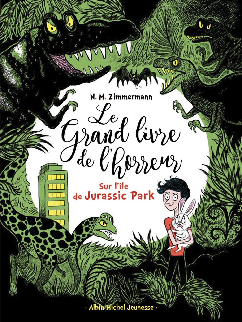 Le grand livre de l'horreur T03 - Sur l'île de Jurassic Park