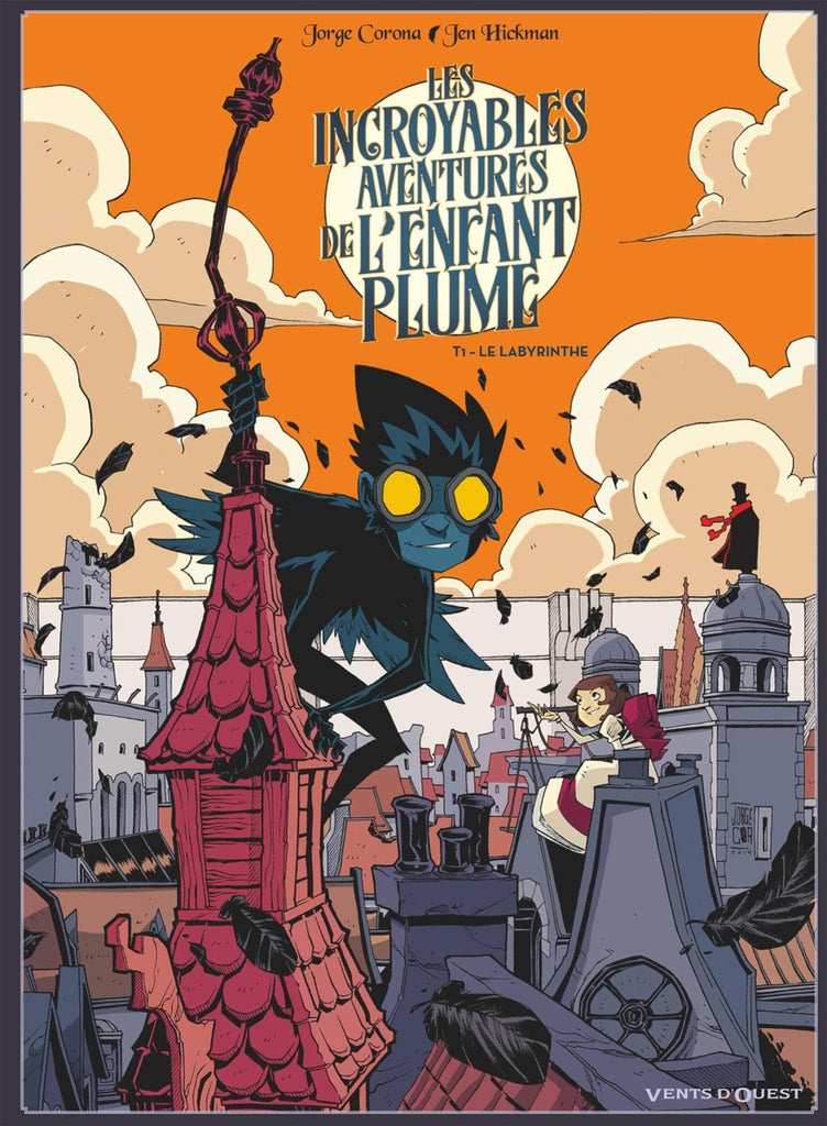 Les incroyables aventures de l'enfant plume T01 - Le labyrinthe