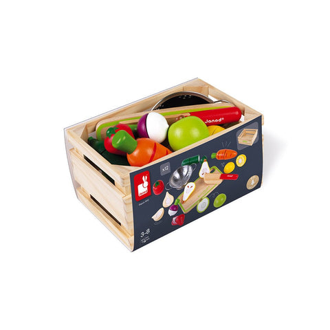 Maxi set fruits et légumes à découper Green Market