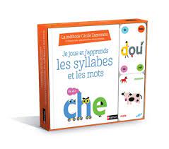 Je joue et j'apprends les syllabes et les mots - Livre + jeu de carte