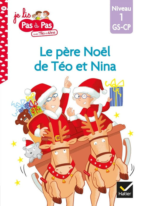 Je lis pas à pas - Le père Noël de Téo et Nina