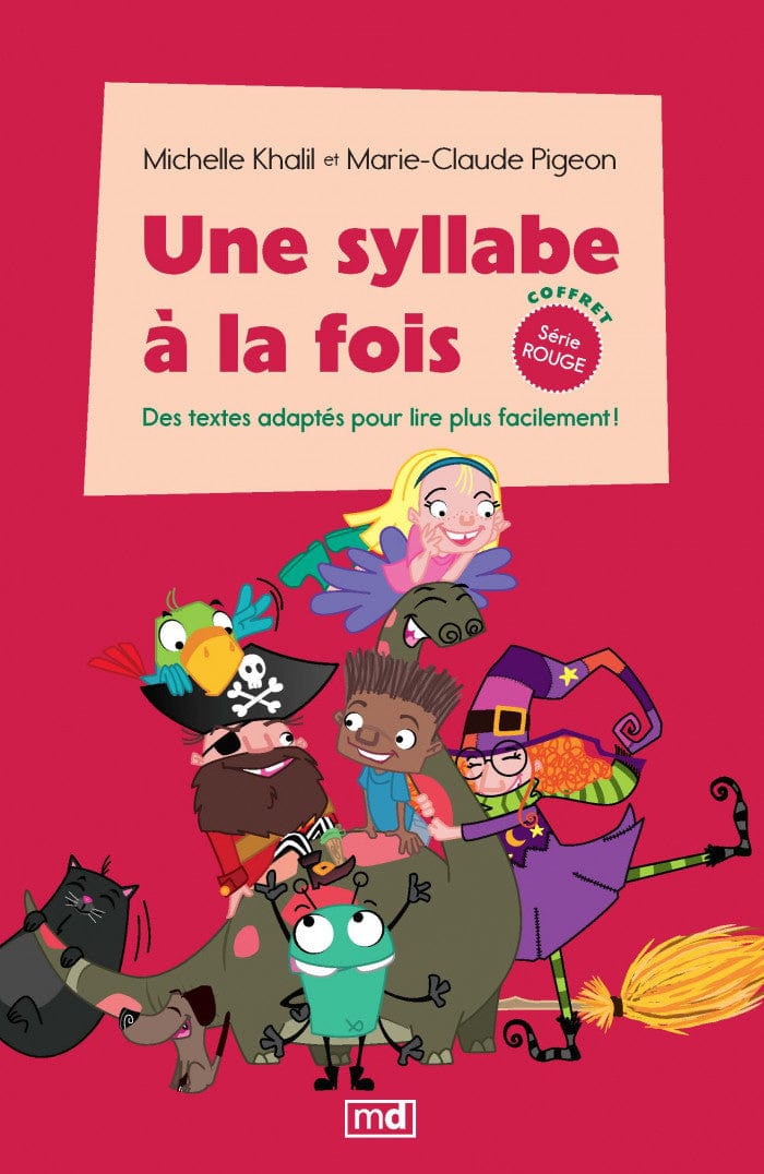Une syllabe à la fois - Coffret série rouge