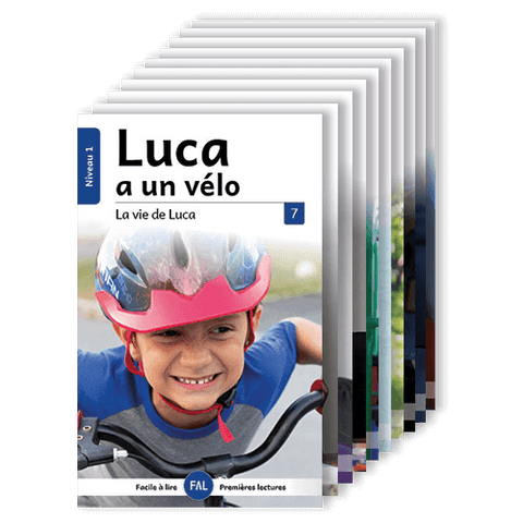 Ensemble Facile à lire - La vie de Luca - Niveau 1 (Nouvelle édition laminée)