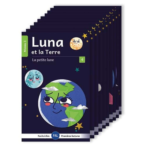 Ensemble Facile à lire - Luna La petite Lune - Niveau 3 (Nouvelle édition)