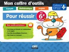 Mon coffre d'outils pour réussir - 6ième année