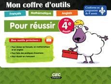 Mon coffre d'outils pour réussir - 4ième année