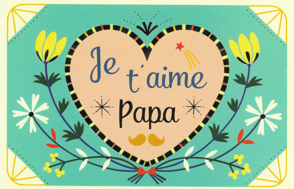 Carte postale - Fête des pères - SF09