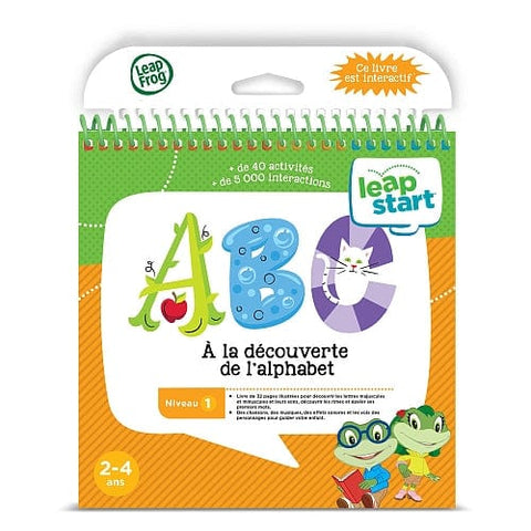 LeapStart - À la découverte de l'alphabet - Livre d'activités - Niveau 1