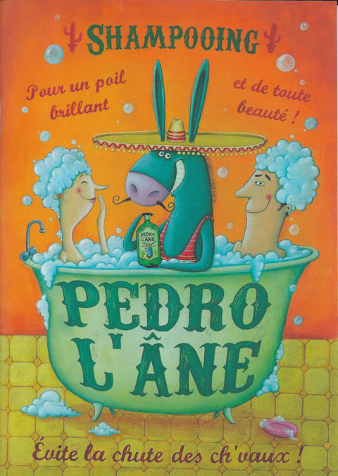 Cahier de brouillon - Shampooing Pedro l'Ane